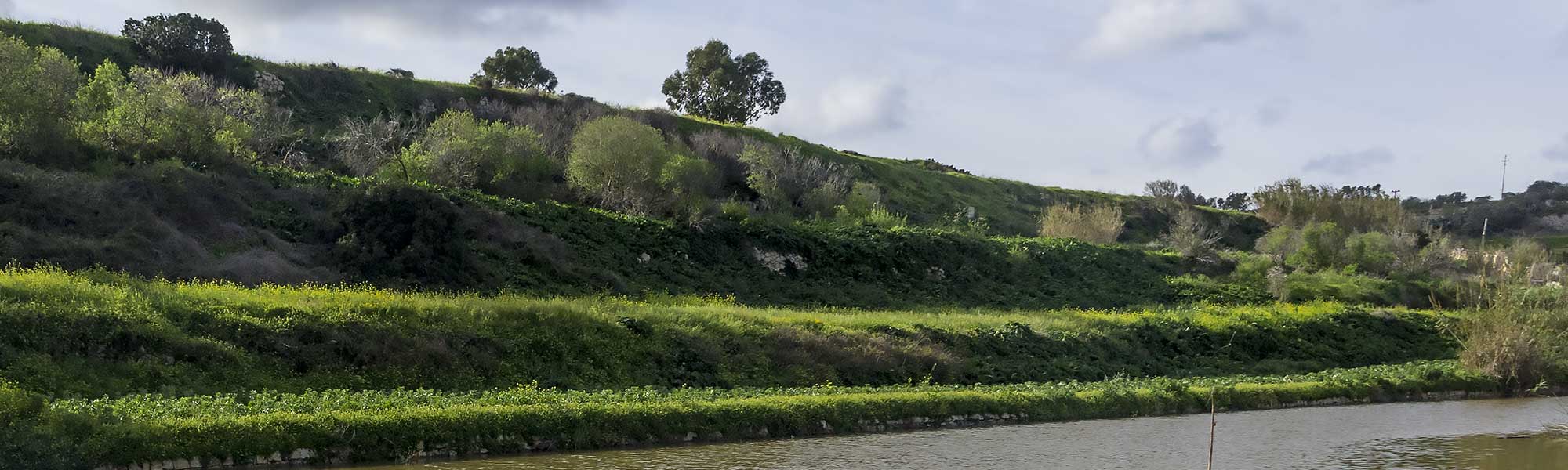 The countryside and a lake