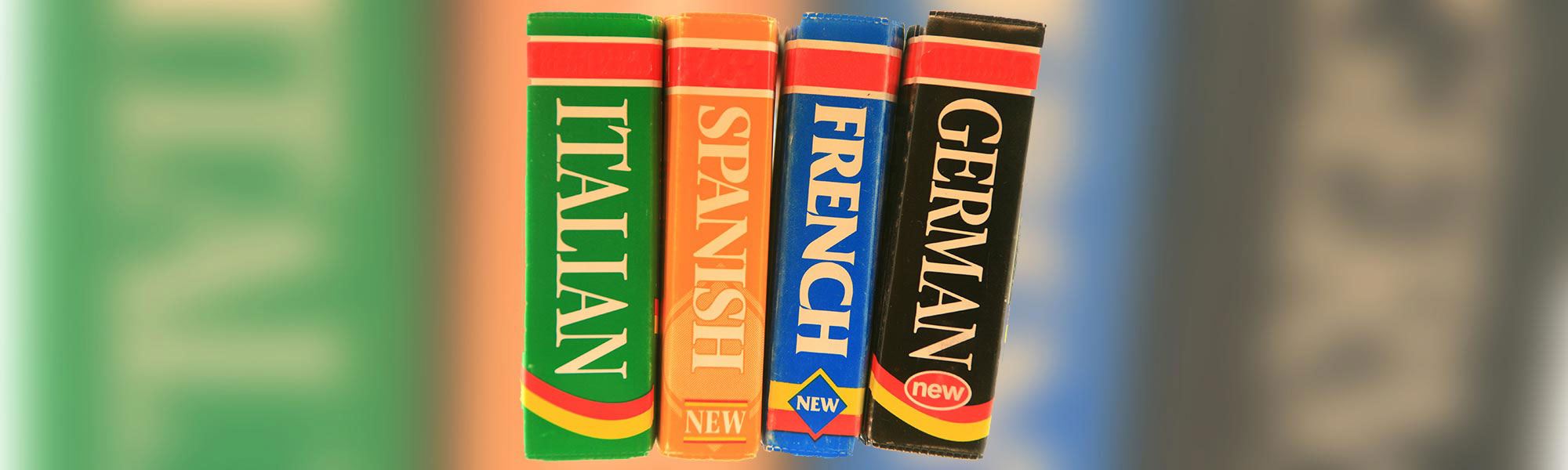 Dictionaries - French, German, Italian, Spanish