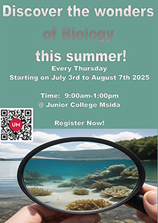Biology Summer Camp poster
