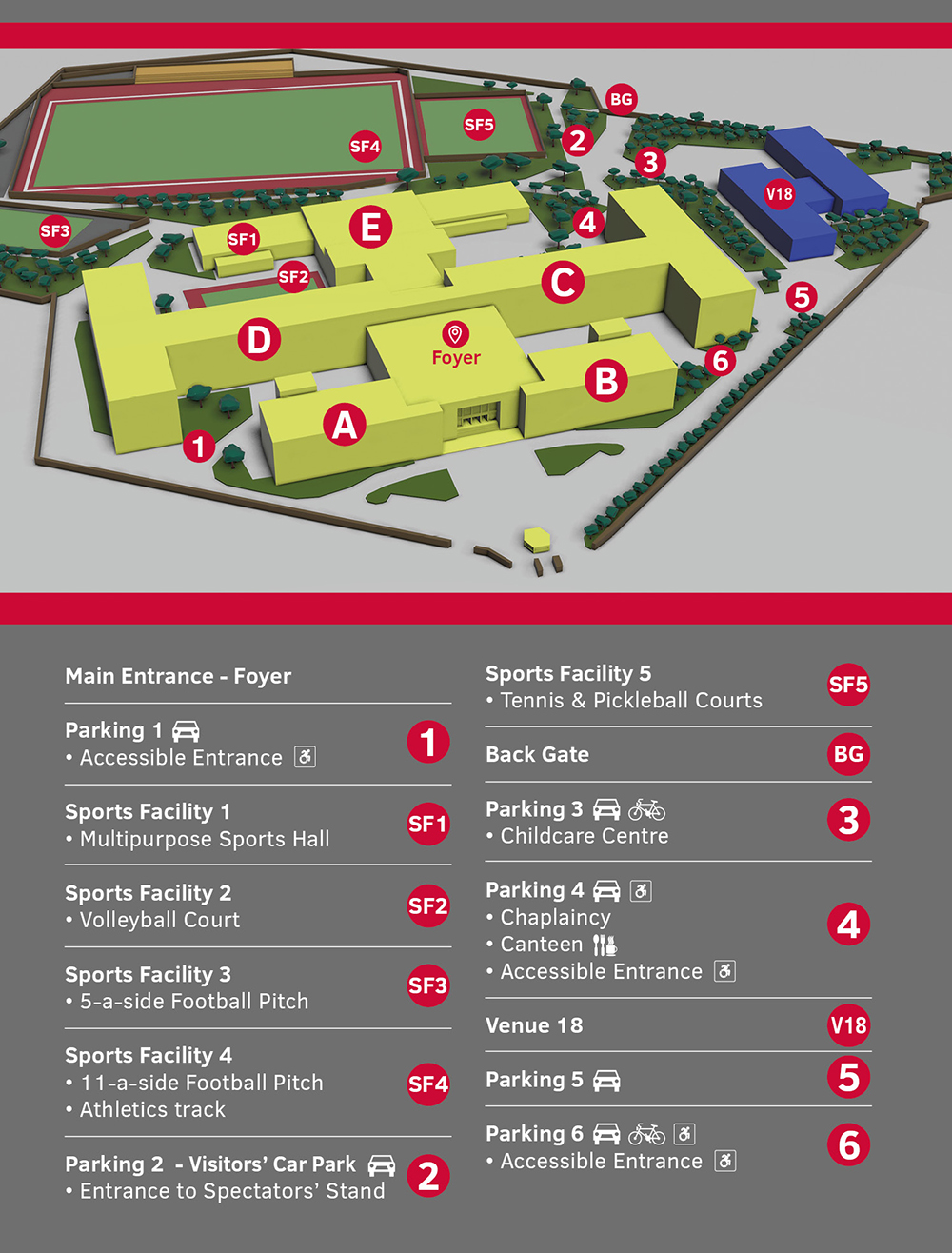 JC Campus Map